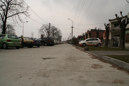 Ulica SNP a parkovisko