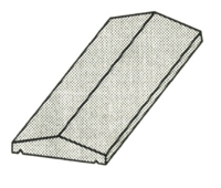 Strieška múriková (50x20) farebná